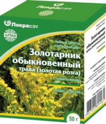 Золотарник обыкновенный (золотая розга) трава, 50 г Чайный напиток Целебный дар