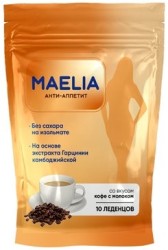 Анти-аппетит, Maelia (Маэлия) леденцы №10 без сахара кофе с молоком